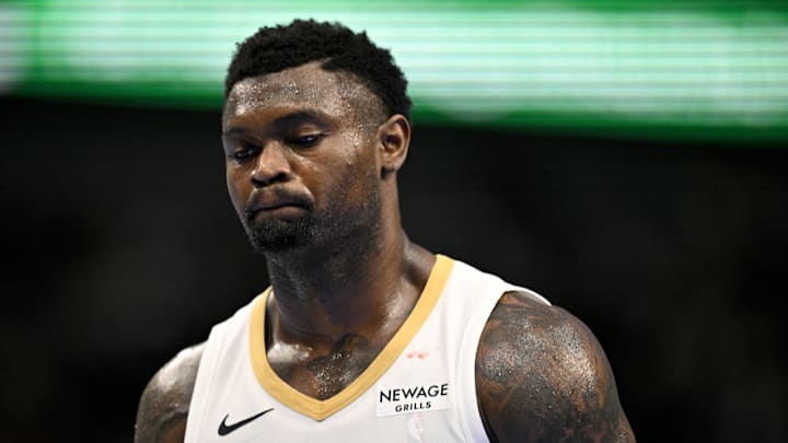 New Orleans Pelicans forward Zion Williamson.