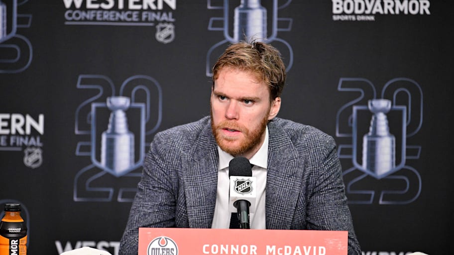 McDavid criticized the Oilers' gameplan after the Stanley Cup Final loss.  | Jerome Miron-Imagn Images