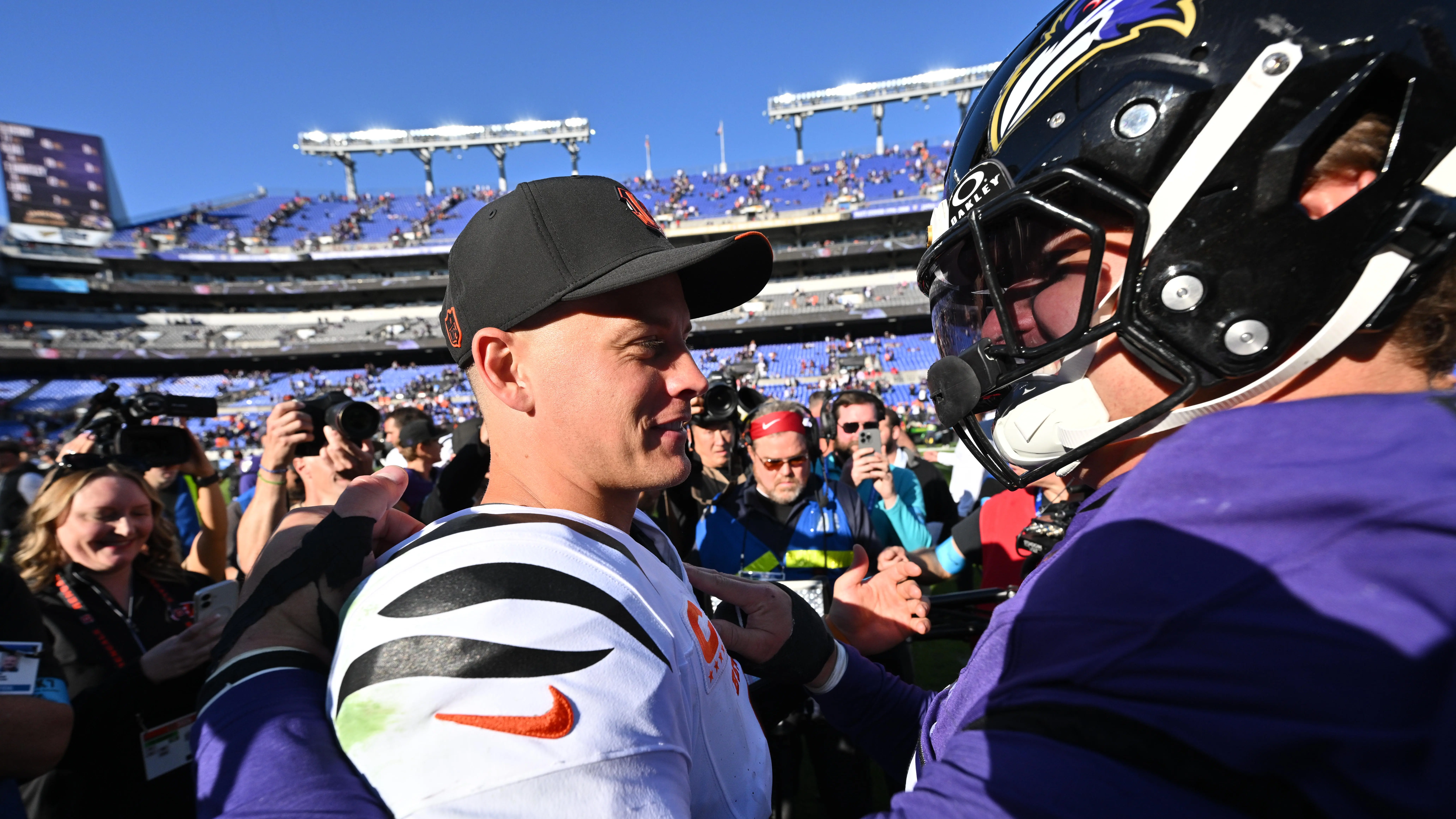Bengals’ Five Unanswered TDs Beat Ravens, Chase Near 200