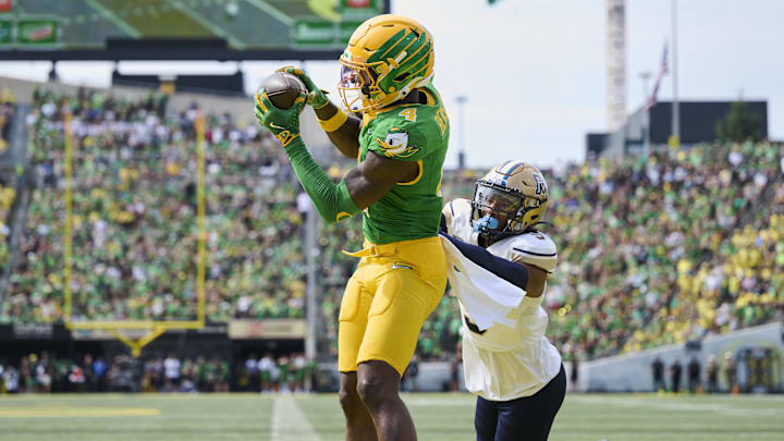Malik Benson is a great bet to score a touchdown in Week 5 of the 2025 college football season. Malik Benson is a great bet to score a touchdown in Week 5 of the 2025 college football season.