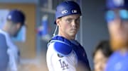 Dodgers catcher Will Smith leads the National League in batting average.
