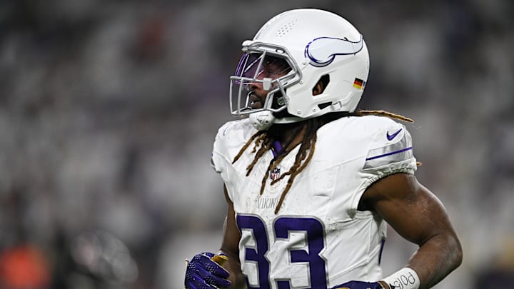 Minnesota Vikings running back Aaron Jones