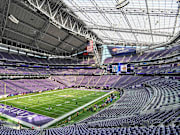 A general view of U.S. Bank Stadium before a game between the Vikings and Titans.