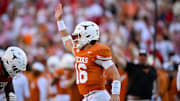 Can the Texas Longhorns and quarterback Arch Manning cover in Week 8?