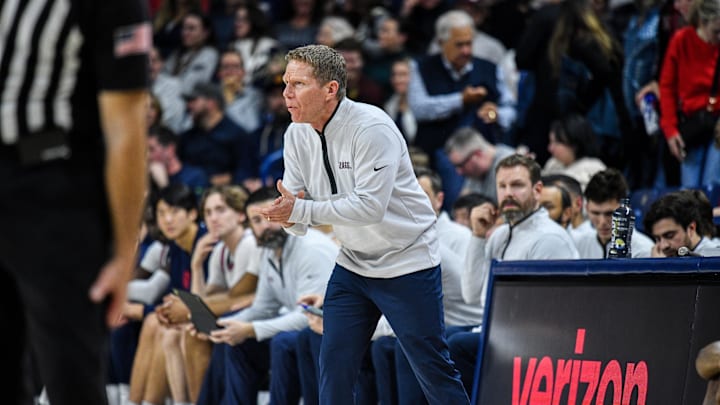 Gonzaga head coach Mark Few. Gonzaga head coach Mark Few.