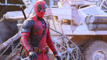 Ryan Reynolds as Deadpool/Wade Wilson in 20th Century Studios/Marvel Studios' DEADPOOL & WOLVERINE. Photo by Jay Maidment. © 2024 20th Century Studios / © and ™ 2024 MARVEL.