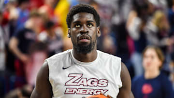 Gonzaga Bulldogs senior forward Graham Ike.