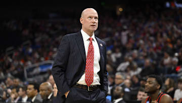 Terrapins head coach Kevin Willard watches on as his Maryland Terrapins take on the Florida Gators.