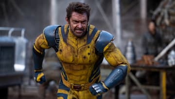 Hugh Jackman as Wolverine/Logan in 20th Century Studios/Marvel Studios' DEADPOOL & WOLVERINE. Photo by Jay Maidment. © 2024 20th Century Studios / © and ™ 2024 MARVEL.