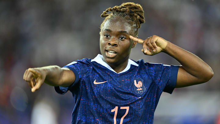 Sandy Baltimore sorgte für das zwischenzeitliche 2:0 für Frankreich Sandy Baltimore sorgte für das zwischenzeitliche 2:0 für Frankreich