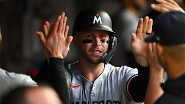 Minnesota Twins catcher Ryan Jeffers is among the players the team must decided to tender and reach arbitration with this year.