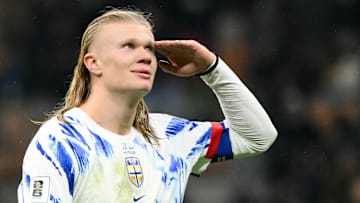 Haaland foi o grande nome da classificação da Noruega