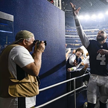 Dallas Cowboys quarterback Dak Prescott 