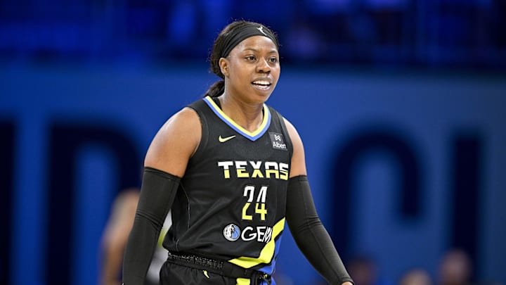 Dallas Wings guard Arike Ogunbowale. Dallas Wings guard Arike Ogunbowale.