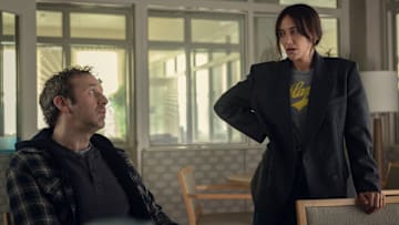 Chris O'Dowd and Rashida Jones in Black Mirror season 7 on Netflix