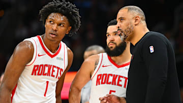 Amen Thompson, Fred VanVleet, Ime Udoka