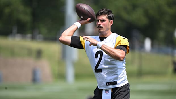  Pittsburgh Steelers quarterback Mason Rudolph