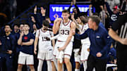 Gonzaga senior forward Ben Gregg (33).