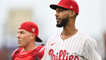 Philadelphia Phillies starting pitcher Cristopher Sanchez