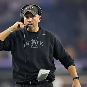 Matt Campbell is 65-41 in nine seasons at Iowa State.
