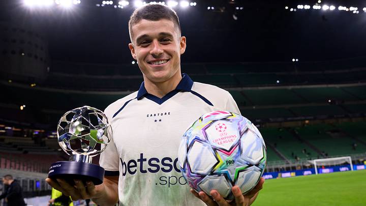 Man of the Match gegen Inter Mailand: Nicolo Tresoldi Man of the Match gegen Inter Mailand: Nicolo Tresoldi
