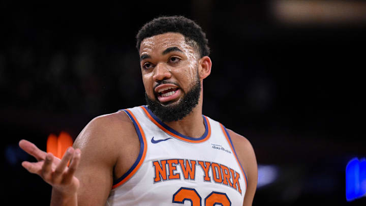 New York Knicks center/forward Karl-Anthony Towns.