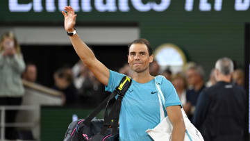 Rafael Nadal at the French Open