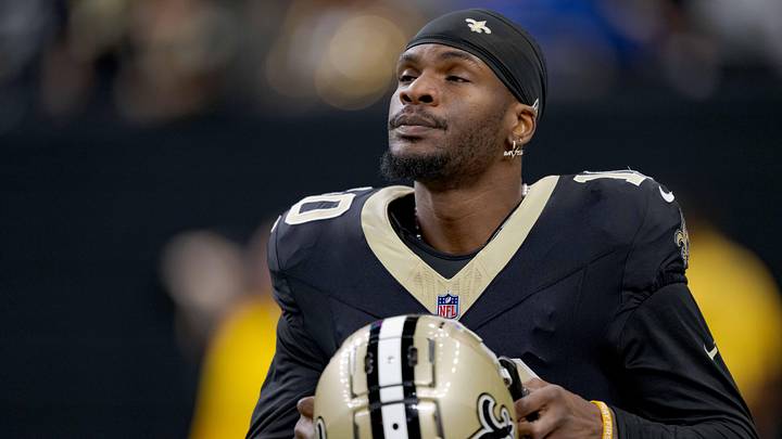 Former New Orleans Saints wide receiver Marquez Valdes-Scantling (10) 