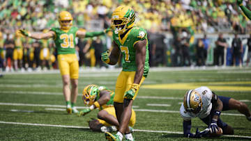 With Trey McNutt and Sione Laulea both out for the Ducks, it puts a little more pressure on Dillon Thieneman and Ify Obidegwu to shut down the Northwestern passing attack.