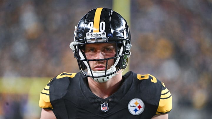 Pittsburgh Steelers linebacker T.J. Watt. Pittsburgh Steelers linebacker T.J. Watt.