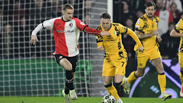 UEFA Champions League 2024/25 Round of 16 First legFeyenoord Rotterdam v FC Internazionale Milano