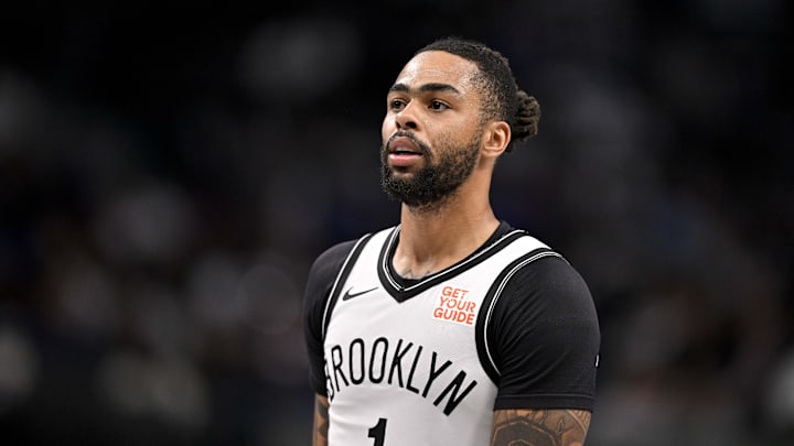 Brooklyn Nets guard D'Angelo Russell