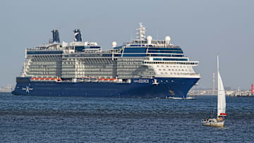 Royal Caribbean cruise on the water