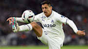 Alexis Sanchez a été remplacé à la pause face au Racing Club de Lens.