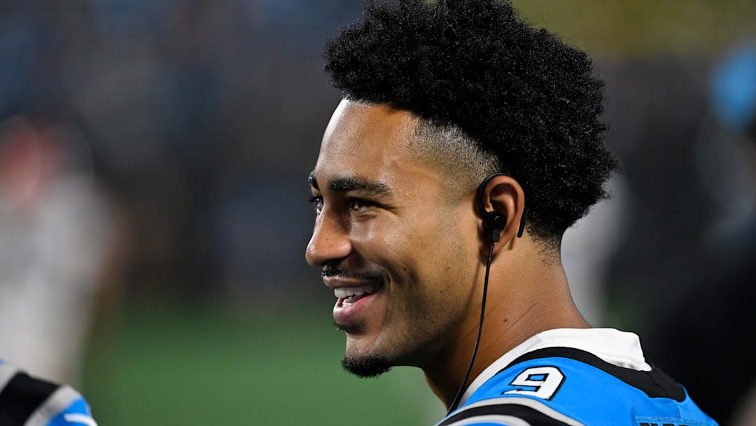 Carolina Panthers quarterback Bryce Young