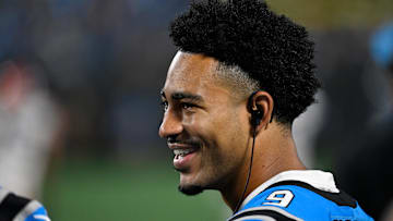 Carolina Panthers quarterback Bryce Young