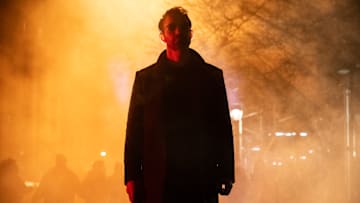 Daredevil/Matt Murdock (Charlie Cox) in Marvel Television's DAREDEVIL: BORN AGAIN, exclusively on Disney+. Photo by Giovanni Rufino. © 2024 MARVEL.