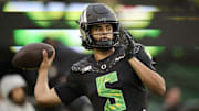Could a weak slate cost Oregon and quarterback Dante Moore home field in the CFP?