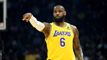 Los Angeles Lakers superstar LeBron James. 