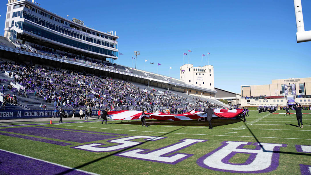 A general view of Ryan Field