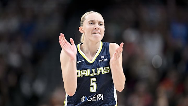 Dallas Wings guard Paige Bueckers (5) Dallas Wings guard Paige Bueckers (5)