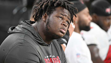 The Tampa Bay Buccaneers waived rookie defensive tackle Desmond Watson in a move that is a total bummer given his potential. (Mandatory Credit: Barry Reeger-Imagn Images)