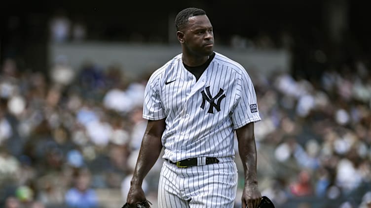 New York Yankees starting pitcher Luis Severino (40)