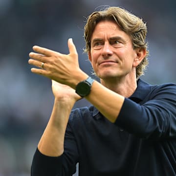 Thomas Frank will lead Spurs out for the first time.
