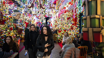 Christmas preparations in Greece