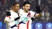 Bradley Barcola et Gonçalo Ramos - PSG