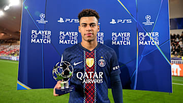 Désiré Doué élu homme du match face à Monaco il y a une semaine