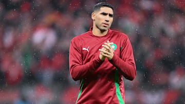 Achraf Hakimi n'a pas disputé de rencontre avec le Maroc depuis le début de la CAN.