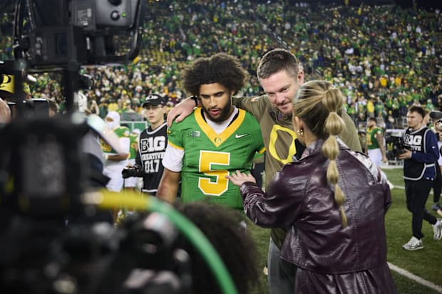 Rece Davis Reveals Why Dante Moore's NFL Decision Is Complicated