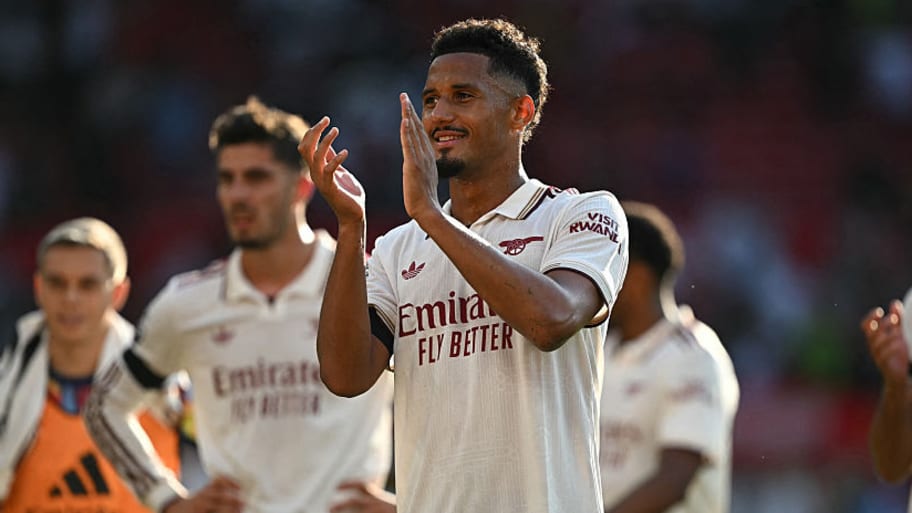 Arsenal kicked off their Premier League season with three points. | Pual Ellis/AFP via Getty Images